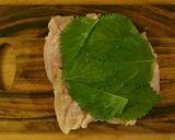 火を使わない◎鶏肉大葉ロール(梅ソース)作り方3写真