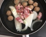 湯切りも無し！フライパン1つでナポリタン作り方1写真