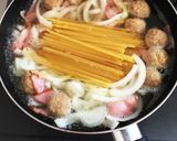 湯切りも無し！フライパン1つでナポリタン作り方2写真