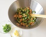 味付けメンマときゅうり☆冷や奴作り方4写真