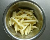 レンジで簡単☆じゃがいもの塩きんぴら。作り方1写真