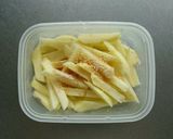 レンジで簡単☆じゃがいもの塩きんぴら。作り方2写真