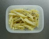 レンジで簡単☆じゃがいもの塩きんぴら。作り方4写真