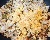 すぐできる♪オススメ☆納豆高菜炒飯☆作り方7写真