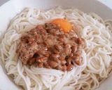 釜玉納豆うどん作り方5写真