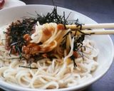 釜玉納豆うどん作り方6写真