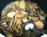 余り鮭で〜舞茸おろし冷製パスタ〜作り方8写真