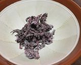 荒塩粒入り自家製ゆかり作り方3写真