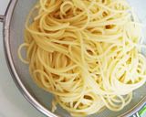 余り鮭で〜舞茸おろし冷製パスタ〜作り方10写真