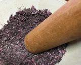 荒塩粒入り自家製ゆかり作り方4写真
