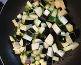 情熱の赤い素麺！夏野菜たっぷり〜作り方2写真