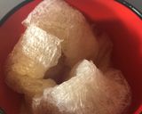 紫蘇ジュースで寒天ゼリー作り方1写真