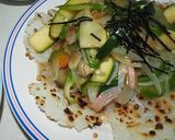おこげの夏野菜あんかけ作り方6写真