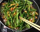 ☆豚ひき肉とピーマンと春雨のおかず☆作り方4写真