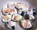 茄子の肉巻きガーリックみぞれ炒め作り方7写真
