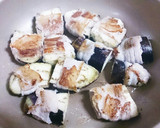 茄子の肉巻きガーリックみぞれ炒め作り方7写真