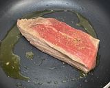 ローストビーフandポテトサラダ、なめこ味噌汁作り方2写真