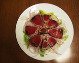 めんつゆで簡単かつおのカルパッチョ作り方3写真