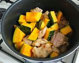 かぼちゃと鶏肉◎トマト煮込み作り方5写真