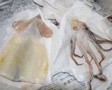 旦那レシピ・冷蔵庫でイカ（魚）の一夜干し作り方16写真