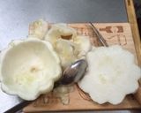 ダッチオーブンでUFOズッキーニの肉詰め作り方1写真