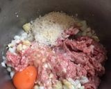 ダッチオーブンでUFOズッキーニの肉詰め作り方3写真
