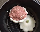 ダッチオーブンでUFOズッキーニの肉詰め作り方4写真