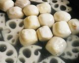 フライパンde里芋と蓮根の煮物作り方2写真