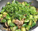 あるもので夕食♪豚肉と胡瓜の練りみそ炒め作り方6写真