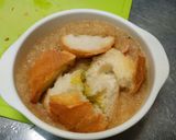 夜勤明けパパのオニオングラタンスープ作り方9写真
