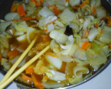 簡単♪白菜とイカの中華餡掛け～中華丼風～作り方7写真