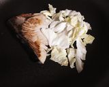 ぶりとキャベツの照り焼き作り方1写真