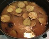 ほっこり夏の味♪茄子と素麺の味噌汁作り方5写真