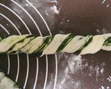 卵不使用！ 抹茶と小豆のねじりパン作り方11写真