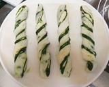 卵不使用！ 抹茶と小豆のねじりパン作り方12写真