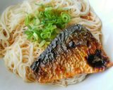 夏休み＊ランチに＊焼き鯖そうめん作り方10写真