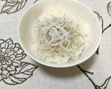 簡単！しらすゴマ油でご飯作り方1写真