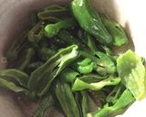 シシトウ味噌炒め作り方2写真