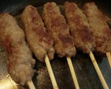 【おつまみ編】生ピーにつくねを詰めて激旨作り方3写真