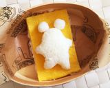 クマちゃん♡夏弁当♡簡単♡キャラ弁作り方3写真