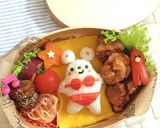 クマちゃん♡夏弁当♡簡単♡キャラ弁作り方5写真