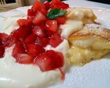 オムレツ風ふわしゅわクリーミーパンケーキ作り方8写真