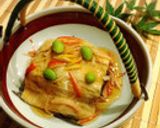 焼き茄子に湯葉あんかけ作り方6写真
