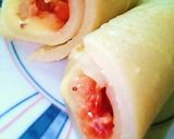 パンが無かった時の簡単朝食！ブリトー♪作り方5写真