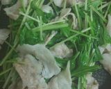 水菜と豚バラ肉のあっさり焼肉☆作り方2写真