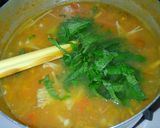 さっぱり☆なめことトマト 大葉のお味噌汁作り方8写真