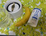 バナナ牛乳では無く♦☺バナナ甘酒☺♦作り方1写真