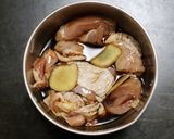 天然だしパックで作る 鶏のおろし出汁作り方2写真
