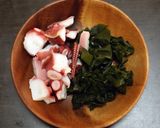 天然だしパックで作る タコの酢の物作り方4写真