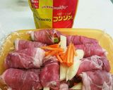 ☆肉巻き☆スープで簡単♪作り方3写真